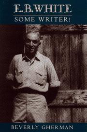 Cover art for E.B. WHITE