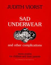 Cover art for SAD UNDERWEAR AND OTHER COMPLICATIONS