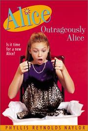 Book Cover for OUTRAGEOUSLY ALICE