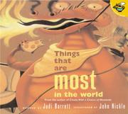 Book Cover for THINGS THAT ARE MOST IN THE WORLD