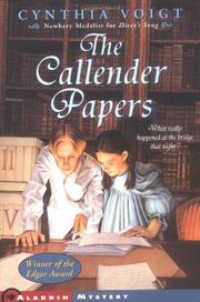 Cover art for THE CALLENDER PAPERS