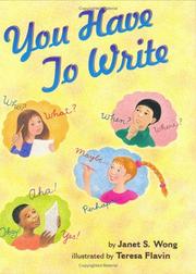 Cover art for YOU HAVE TO WRITE