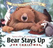 Cover art for BEAR STAYS UP FOR CHRISTMAS