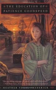 Cover art for THE EDUCATION OF PATIENCE GOODSPEED