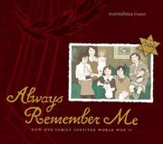 Book Cover for ALWAYS REMEMBER ME