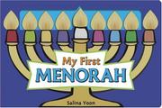 Cover art for MY FIRST MENORAH