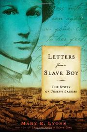 Book Cover for LETTERS FROM A SLAVE BOY
