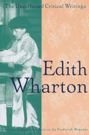 Cover art for THE UNCOLLECTED CRITICAL WRITINGS