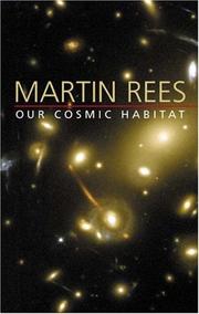 Cover art for OUR COSMIC HABITAT