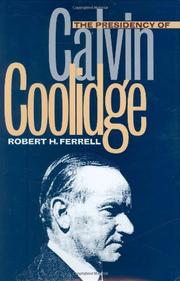 Cover art for THE PRESIDENCY OF CALVIN COOLIDGE