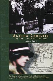 Cover art for AGATHA CHRISTIE AND THE ELEVEN MISSING DAYS