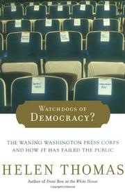 Cover art for WATCHDOGS OF DEMOCRACY?