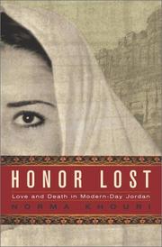 Book Cover for HONOR LOST