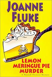 Book Cover for LEMON MERINGUE PIE MURDER