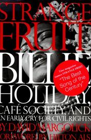 Cover art for STRANGE FRUIT