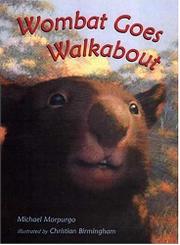 Cover art for WOMBAT GOES WALKABOUT