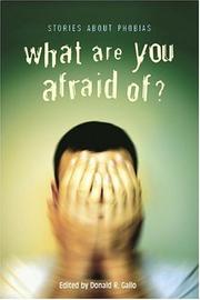 Cover art for WHAT ARE YOU AFRAID OF?