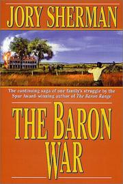 Cover art for THE BARON WAR