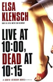 Cover art for LIVE AT 10:00, DEAD AT 10:15