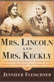 Book Cover for MRS. LINCOLN AND MRS. KECKLY