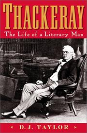 Book Cover for THACKERAY