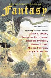 Book Cover for THE MAMMOTH BOOK OF FANTASY