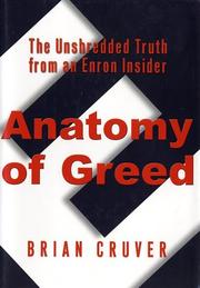 Book Cover for ANATOMY OF GREED