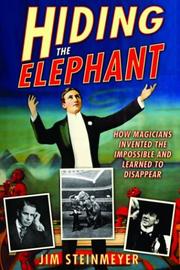 Book Cover for HIDING THE ELEPHANT