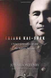 Cover art for CHIANG KAI-SHEK