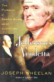 Cover art for JEFFERSON’S VENDETTA