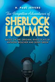 Cover art for THE FORGOTTEN ADVENTURES OF SHERLOCK HOLMES