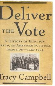 Book Cover for DELIVER THE VOTE