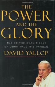 Cover art for THE POWER AND THE GLORY