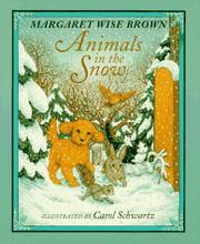 Cover art for ANIMALS IN THE SNOW
