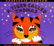 Cover art for A TIGER CALLED THOMAS