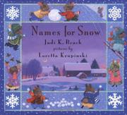 Book Cover for NAMES FOR SNOW