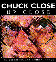 Book Cover for CHUCK CLOSE, UP CLOSE