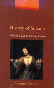Cover art for A HISTORY OF SUICIDE