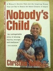 Book Cover for NOBODY'S CHILD