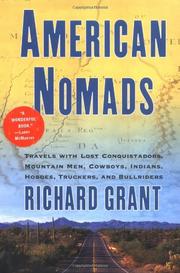 Cover art for AMERICAN NOMADS