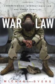 Book Cover for WAR LAW