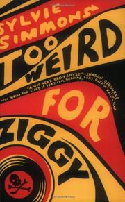 Book Cover for TOO WEIRD FOR ZIGGY