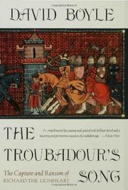 Cover art for THE TROUBADOUR’S SONG
