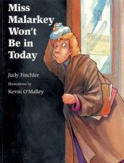 Book Cover for MISS MALARKEY WON'T BE IN TODAY