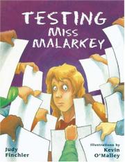 Book Cover for TESTING MISS MALARKEY