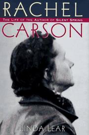 Cover art for RACHEL CARSON