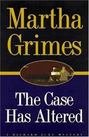 Cover art for THE CASE HAS ALTERED