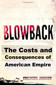 Cover art for BLOWBACK