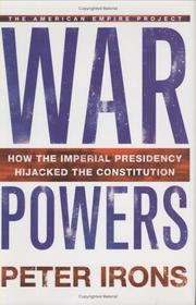 Cover art for WAR POWERS