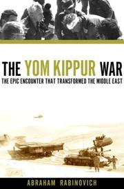 Cover art for THE YOM KIPPUR WAR